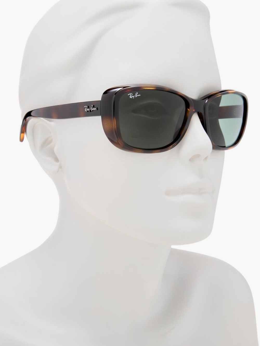 Ray ban ladies lite tort classic 56mm sunglasses w/case